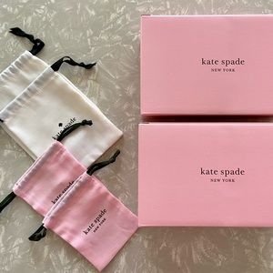 Kate Spade Boxes and Dust Bag Bundle of 6